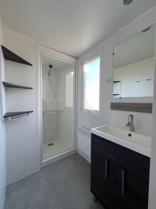 Mobilhome Grand Confort 6 Couchages Cap Ferret Lege-Cap-Ferret Bagian luar foto
