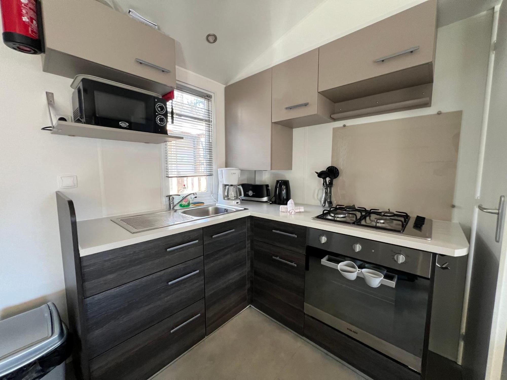 Mobilhome Grand Confort 6 Couchages Cap Ferret Lege-Cap-Ferret Bagian luar foto