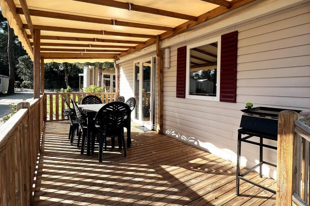 Mobilhome Grand Confort 6 Couchages Cap Ferret Lege-Cap-Ferret Bagian luar foto
